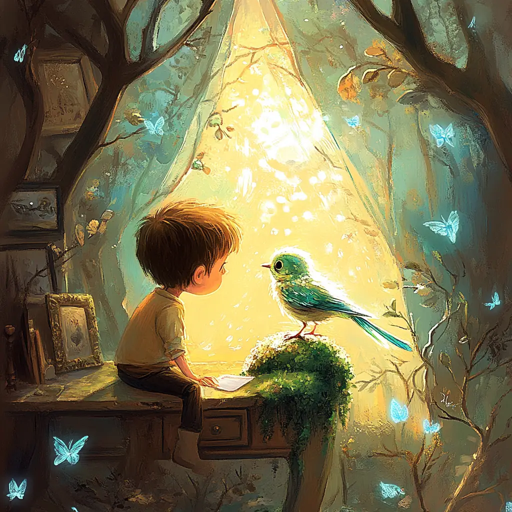 A Song in Every Colour: Meet Leo and the Magical Bird Who Turned Sound into Art