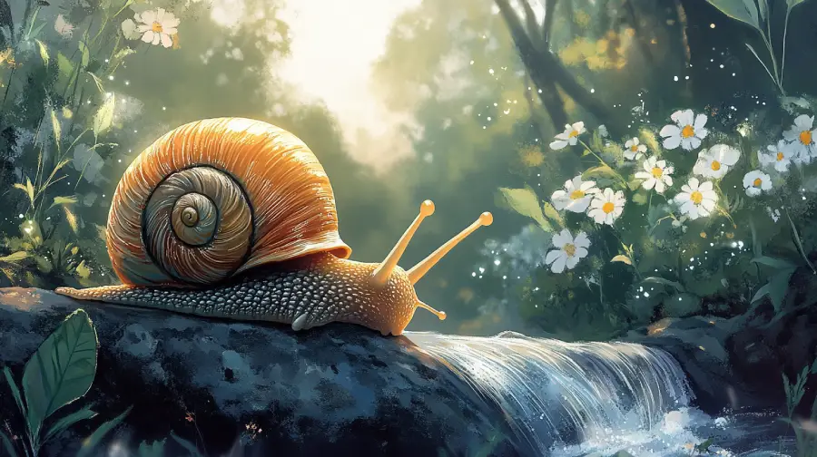 The Snail Who Carried Everything