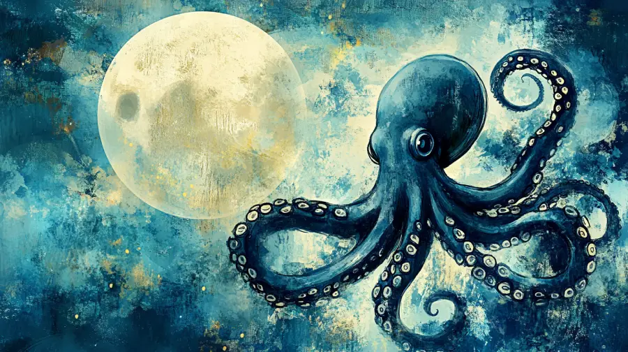 The Octopus Who Painted in Ink