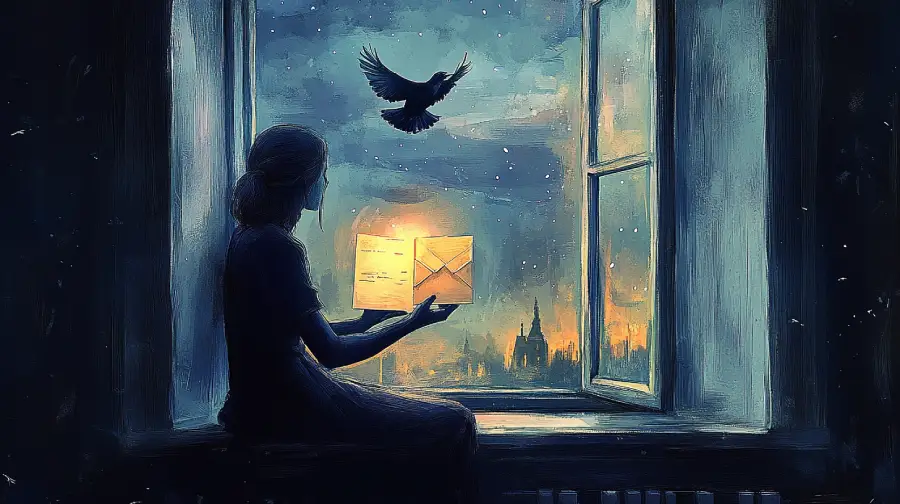 The Crow Who Collected Letters