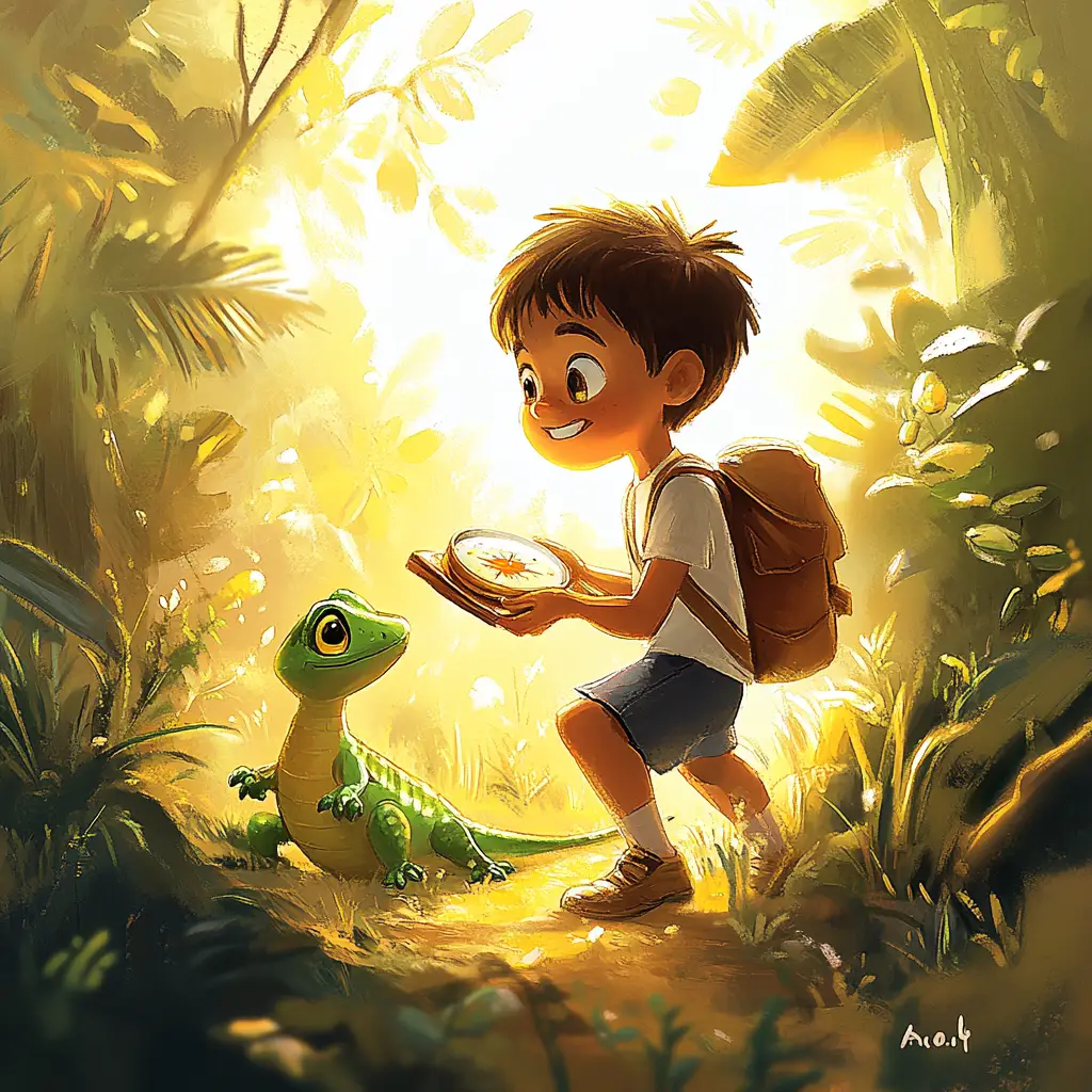 Max and the Secret of the Jungle Lizard