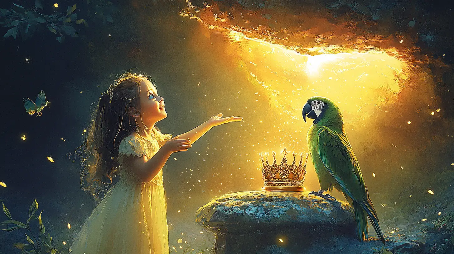 Lila and the Parrot of the Hidden Island