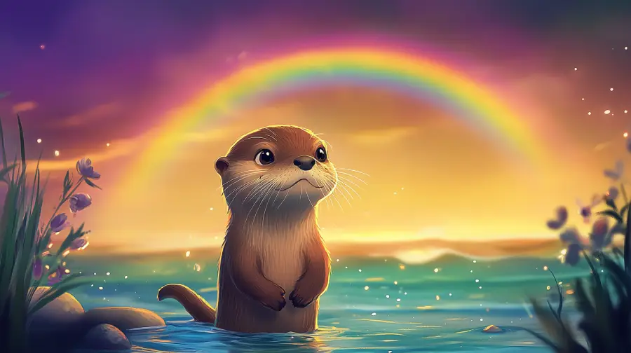 The Otter Who Could Walk on Rainbows – A Shortcut to Anywhere in the World
