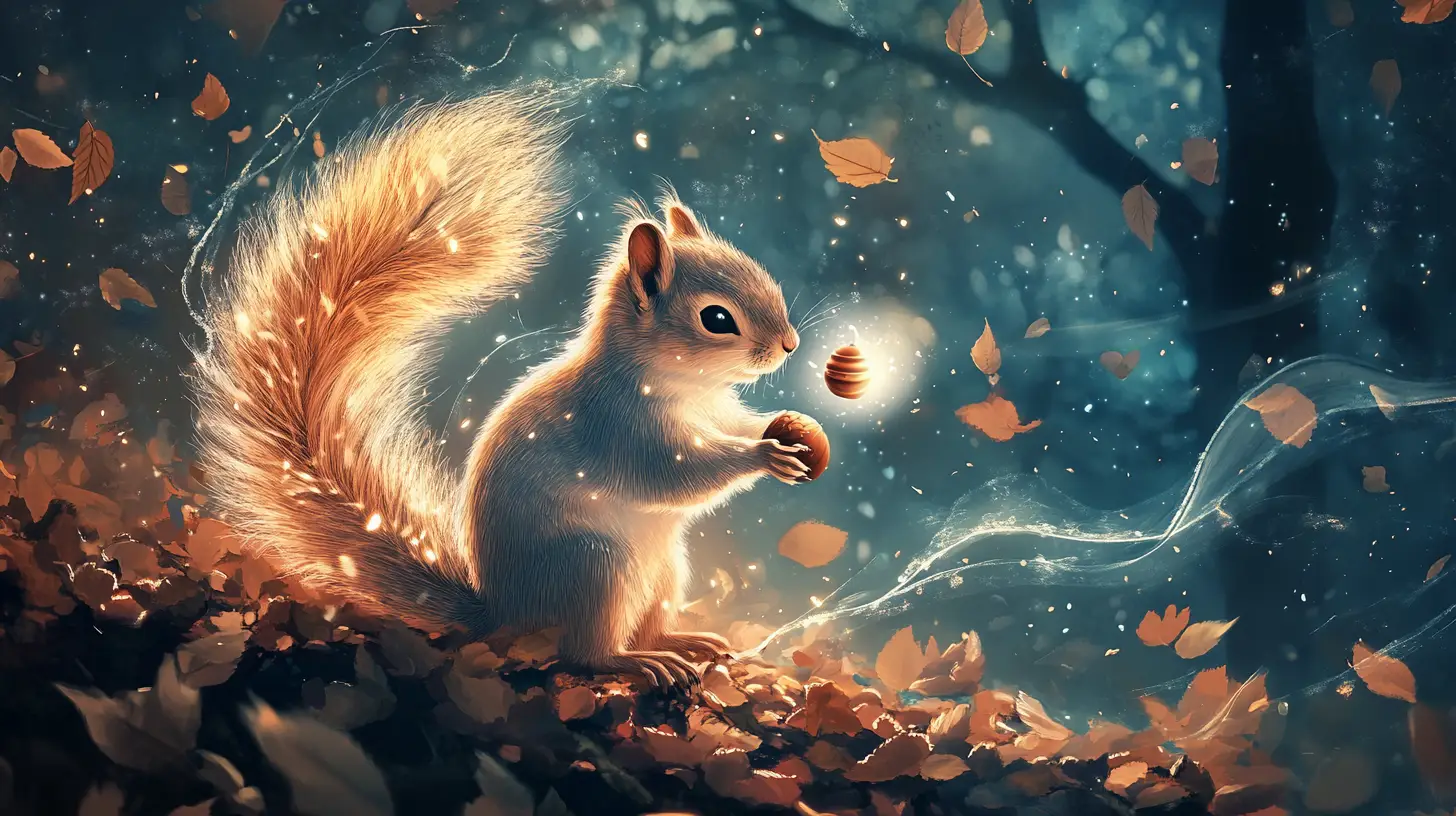 The Squirrel and the Silver Acorn