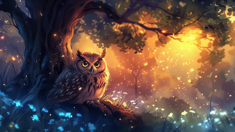 The Owl’s Enchanted Forest – A Magical Story About Memory, Magic, and Belonging