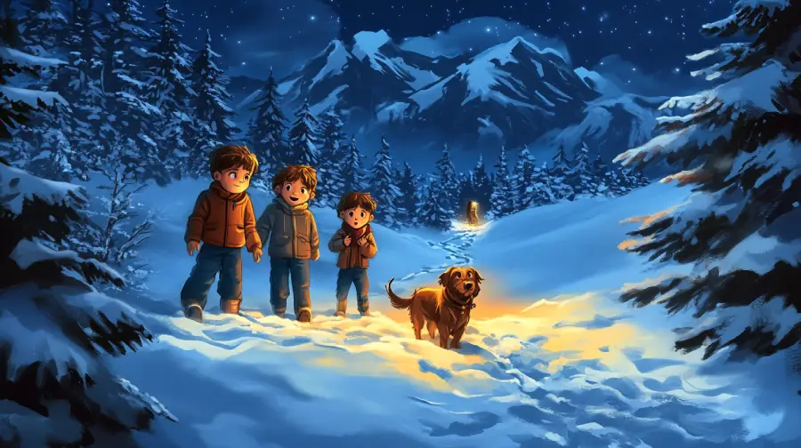 Mountain Mission: Saving the Snow Lynx – A Winter Rescue Story About Kindness, Bravery, and Friendship