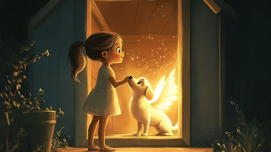The Dragon in the Doghouse – A Magical Story About a Puppy Who Grows Wings and Learns to Fly