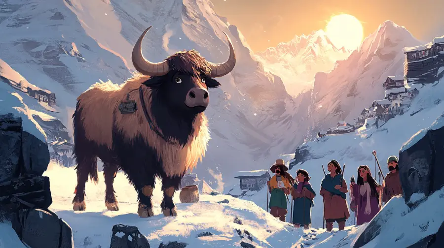 Yara the Yak’s Mountain Path – How a Quiet Yak Became the Hero of Lunava Valley