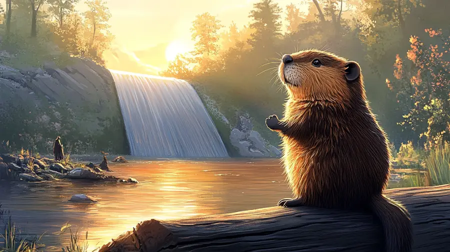 Bobo the Beaver’s Dam Alarm – How One Animal Hero Stopped a Flood Before It Began