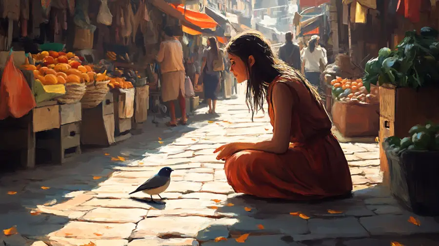 The Sparrow in the Market – How a Tiny Bird Taught Me to Find Grace in the Chaos of Everyday Life