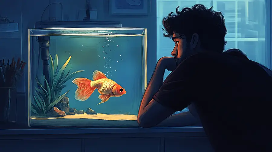 Finn the Fish and the Silent Room – A Story of Healing, Stillness, and Small Lives That Teach Us How to Stay