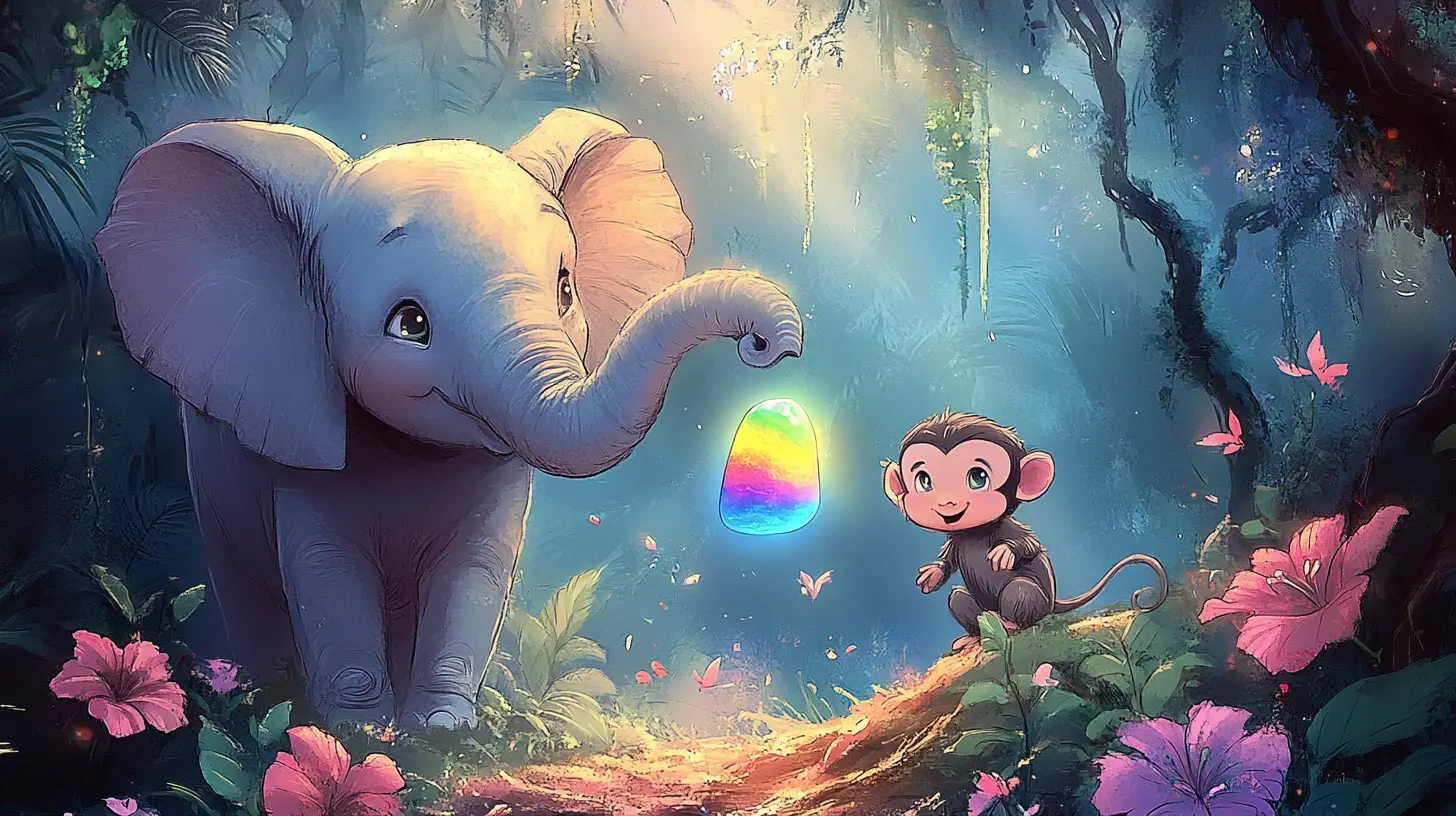 Ellie and Momo: The Magical Quest to Find the Rainbow Stone