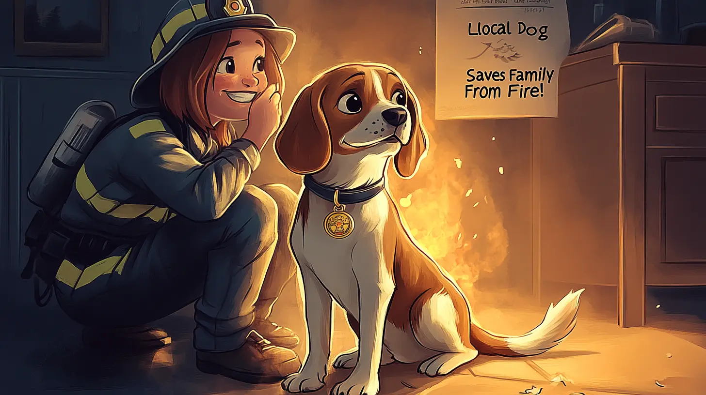 Bella the Barking Beagle – A Hero in Fur