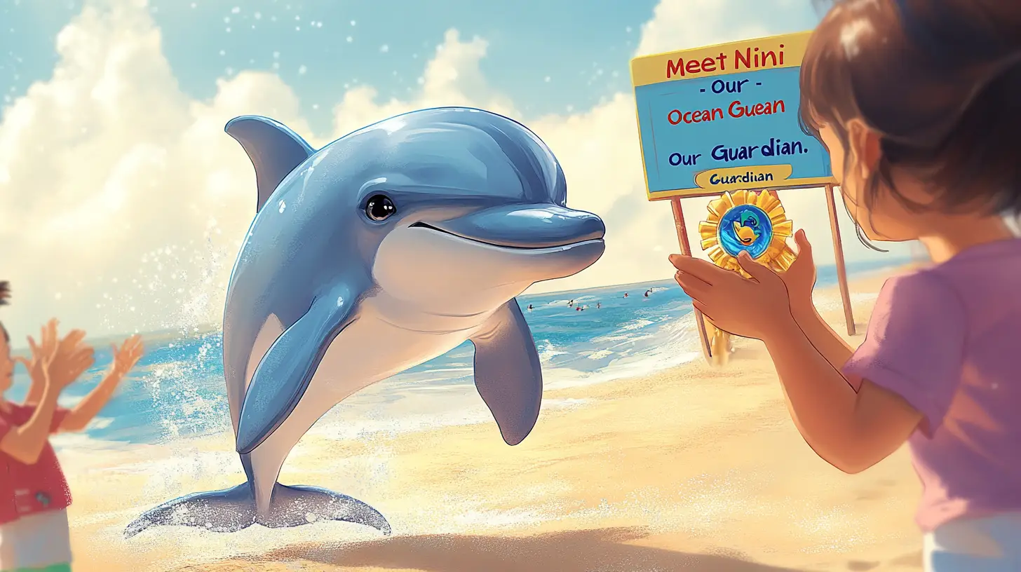 Nini the Dolphin’s Beach Rescue – A True Story of Bravery in the Waves