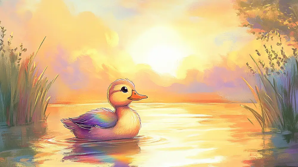 The Duck Who Loved Rainbows: A Short Story About Wonder, Longing and the Journey