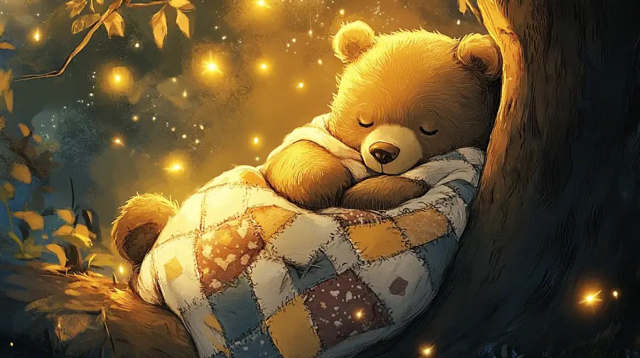 A Bedtime Adventure in the Woods: The Bear Who Lost His Blanket
