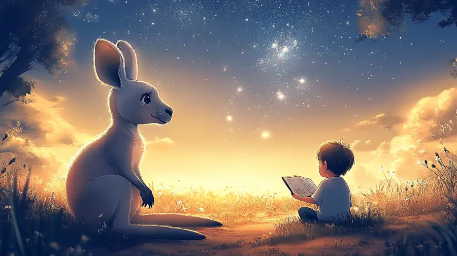 The Kangaroo’s Outback Odyssey – A Magical Adventure Story for Kids With Friendship, Nature, and Wonder