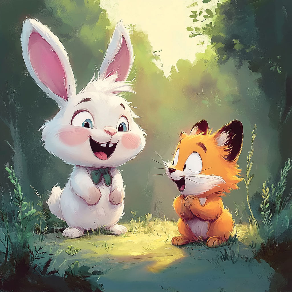 Benny Bunny and the Sparkle Acorn: A Magical Forest Tale About Bravery, Friendship, and Kindness