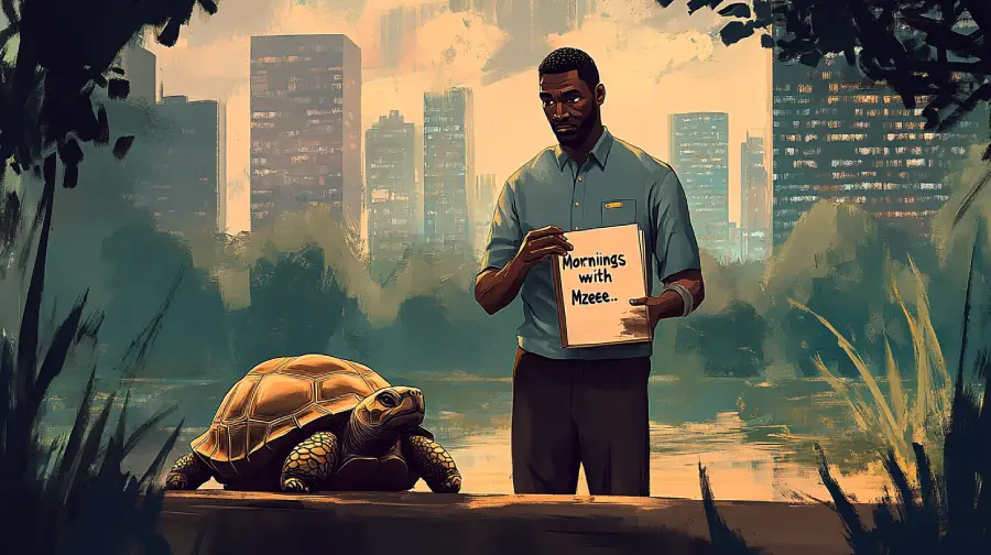 The Tortoise Who Slowed Me Down – A Grown Up Story About Patience, Presence, and Peace