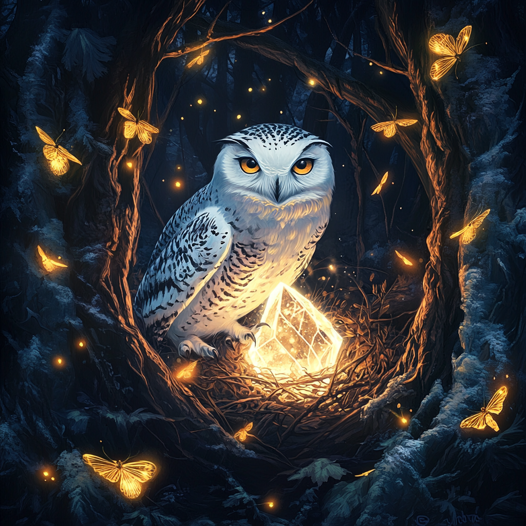Luna the Owl and the Crystal of Echoes