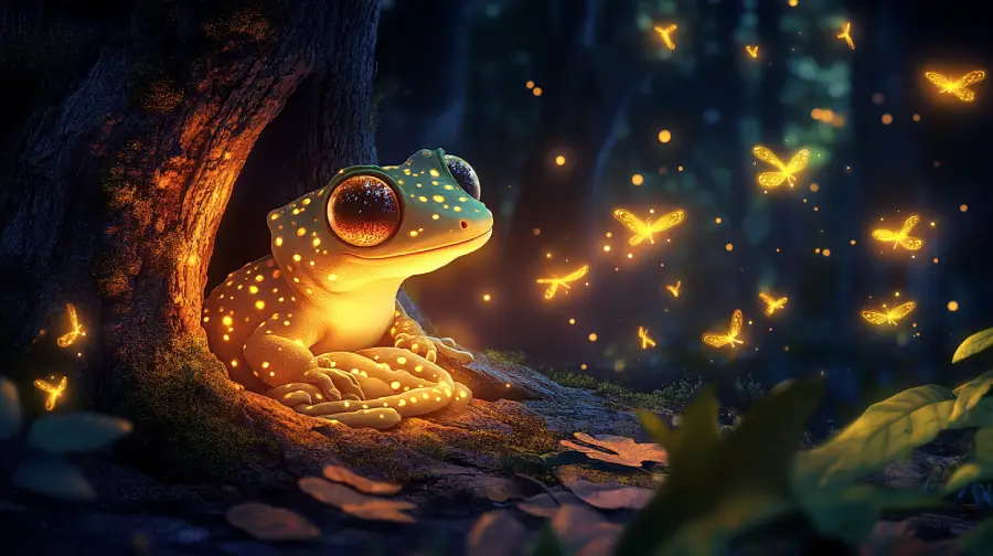 The Gecko’s Cloak of Invisibility – A Magical Tale About Courage, Curiosity, and Being Seen