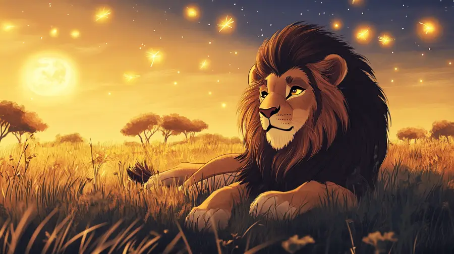 The Lion’s Roar of Light – A Magical Story About Courage, Belonging, and Inner Strength