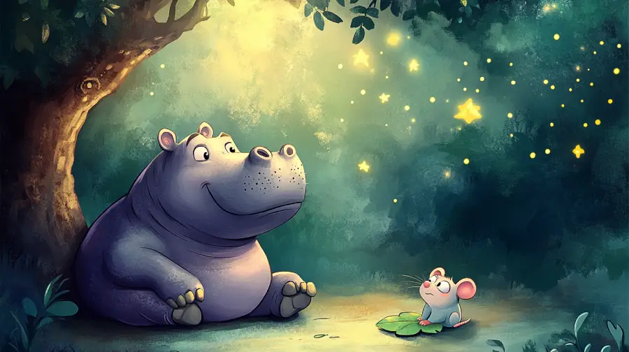 The Hippo’s Swamp Search – A Muddy Mystery Adventure with Curiosity, Clues, and Jungle Friends