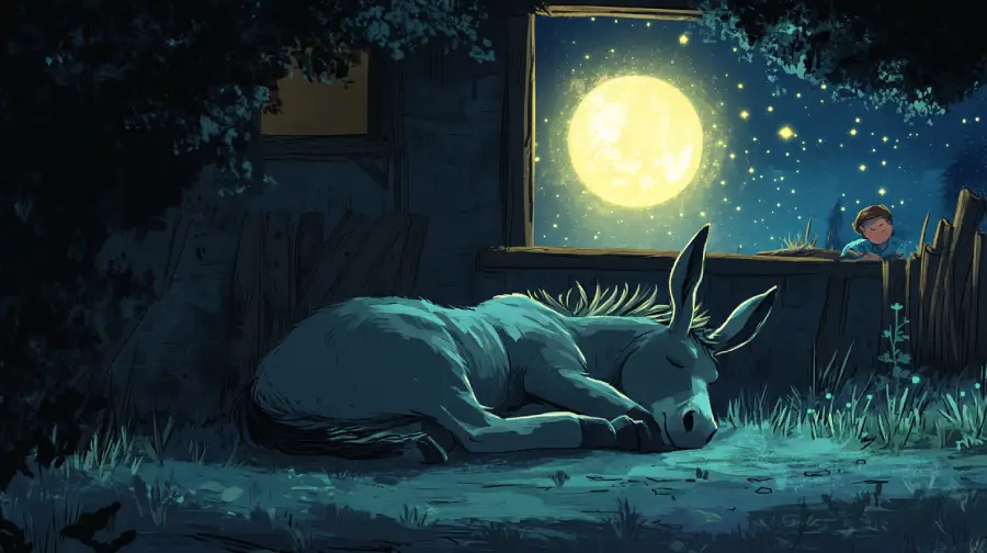 Ruby the Rescue Donkey – A Gentle Guide in a Storm