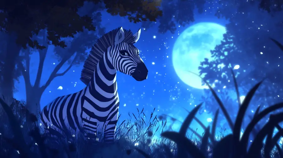 Zara the Zebra Stops the Stampede – A Brave Animal Hero During a Storm at Savannah Haven Sanctuary