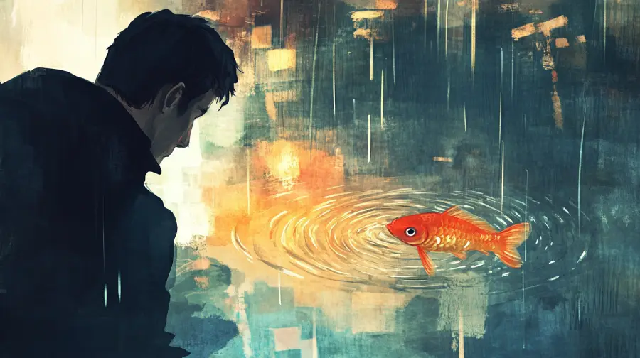 The Fish in the Puddle – A Gentle Story About Finding Meaning in Unexpected Places
