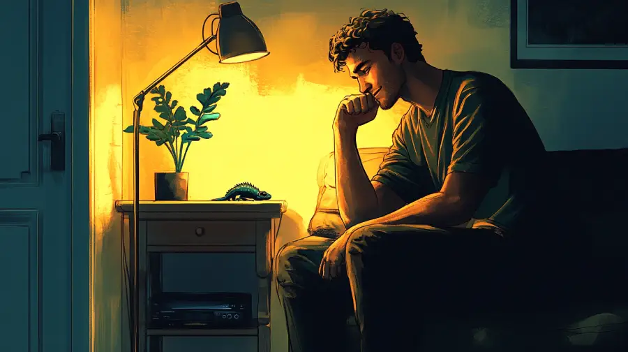 The Lizard on My Wall – A Man’s Quiet Encounter That Changed His Mindset