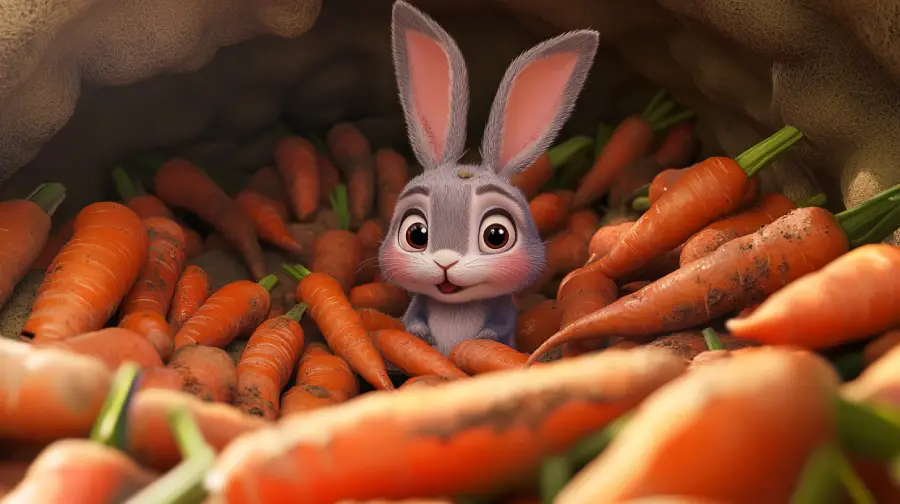 The Rabbit with Too Many Carrots