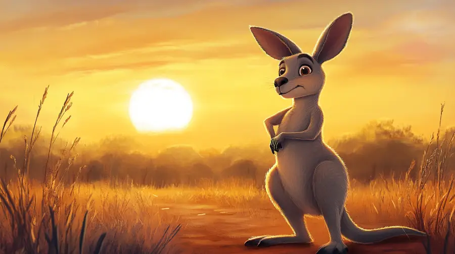 The Kangaroo Who Jumped Too Far