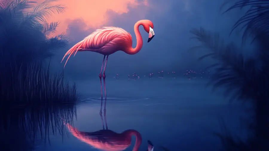 The Flamingo Who Felt Left Out