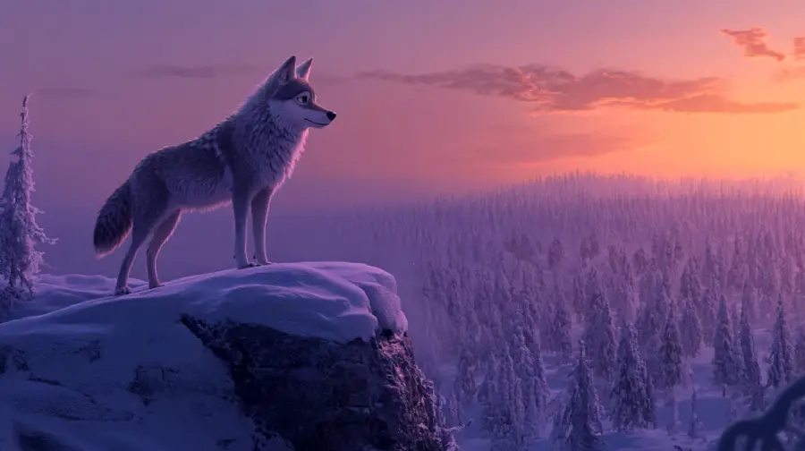 The Wolf’s Winter Hunt – How One Brave Leader Helped His Pack Survive the Coldest Season