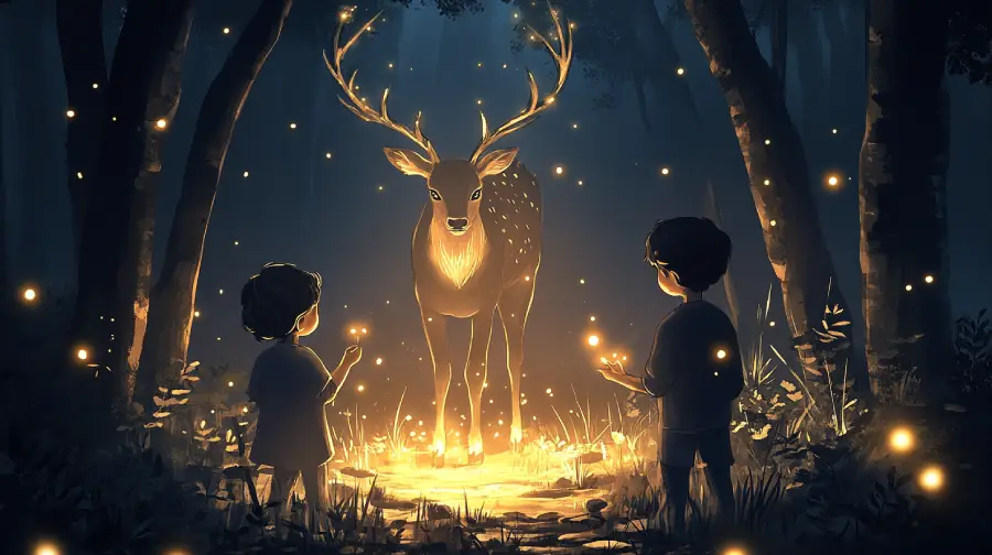 The Enchanted Elk of Evergreen Forest – A Magical Kids’ Adventure to the Spirit World Beneath the Trees