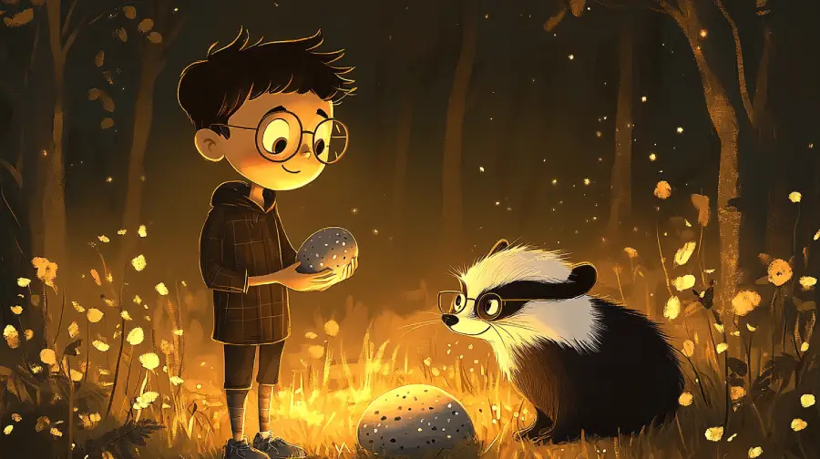 Milo and the Talking Badger – How One Boy Learned the Real Secret Behind the Wishing Stones