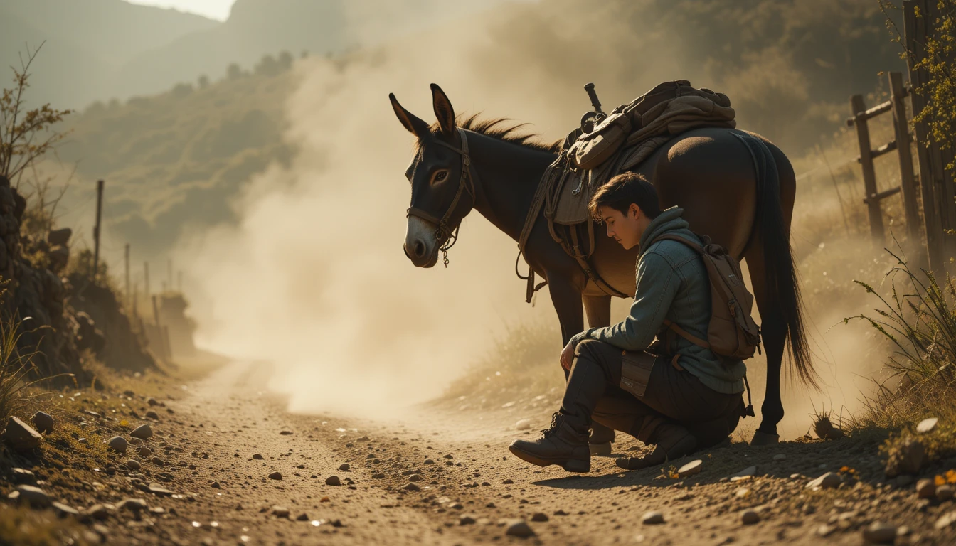 The Donkey Who Didn’t Move Forward – A Tale of Presence, Patience, and the Courage to Pause