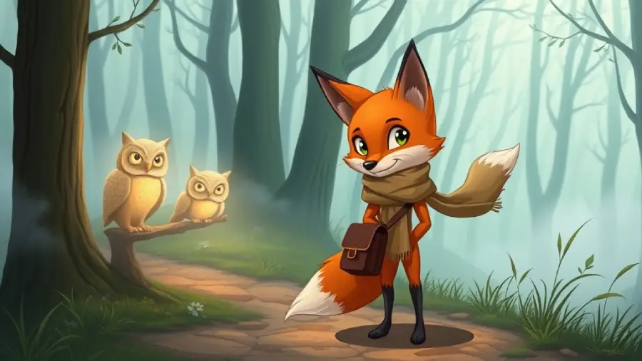 The Fox’s Forest Quest – A Kids’ Tale About Fern, the Clever Fox Who Seeks the Lumen Leaf