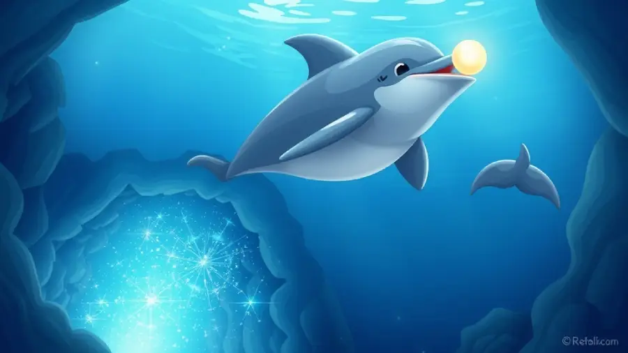 The Dolphin’s Crystal Cavern – How Nia Discovered the Seaheart Pearl in the Glowing Underwater Cave