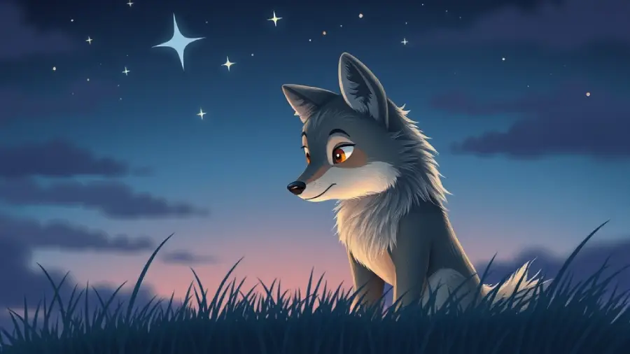 The Wolf’s Shadow Magic – How Luna Learned to Listen in the Dark and Became the Forest’s Quiet Hero