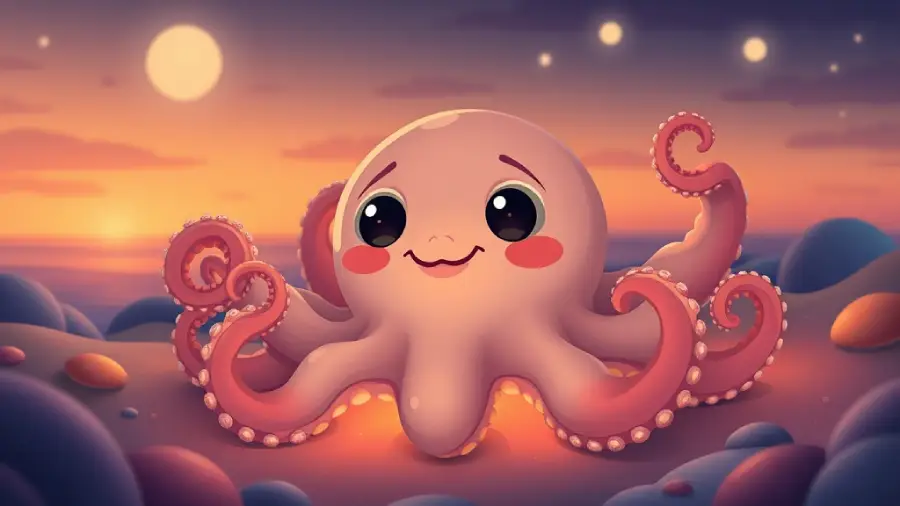 The Octopus Who Gave Eight Hugs at Once – How Ollie Spread Love Across the Reef One Cuddle at a Time