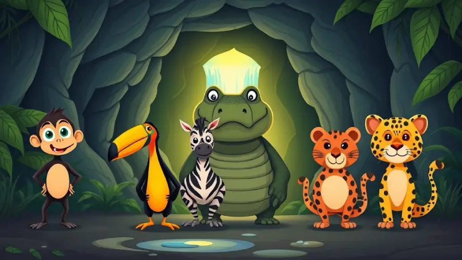 The Crocodile’s Secret Cave – How the Jungle Scouts Discovered a Forgotten Meeting Place