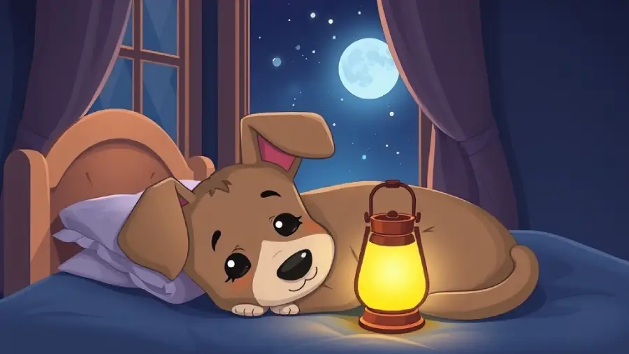 The Dog Who Guarded Children’s Night Fears – How Bramble the Lantern Pup Helped Kids Sleep Without Fear