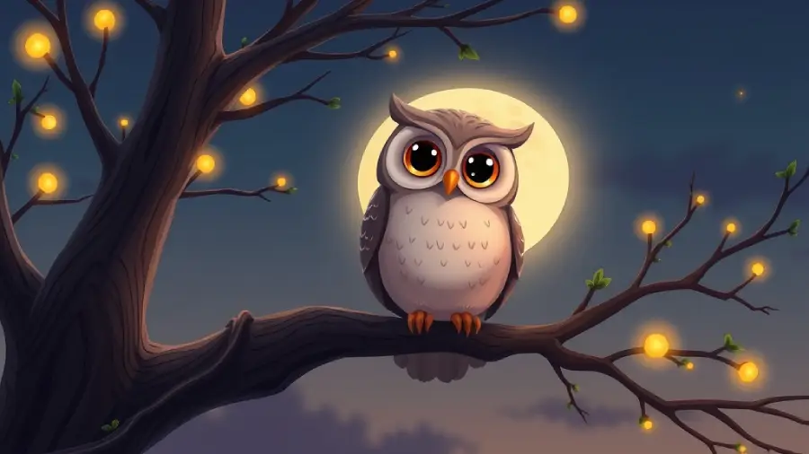 The Owl Who Listened Before She Spoke