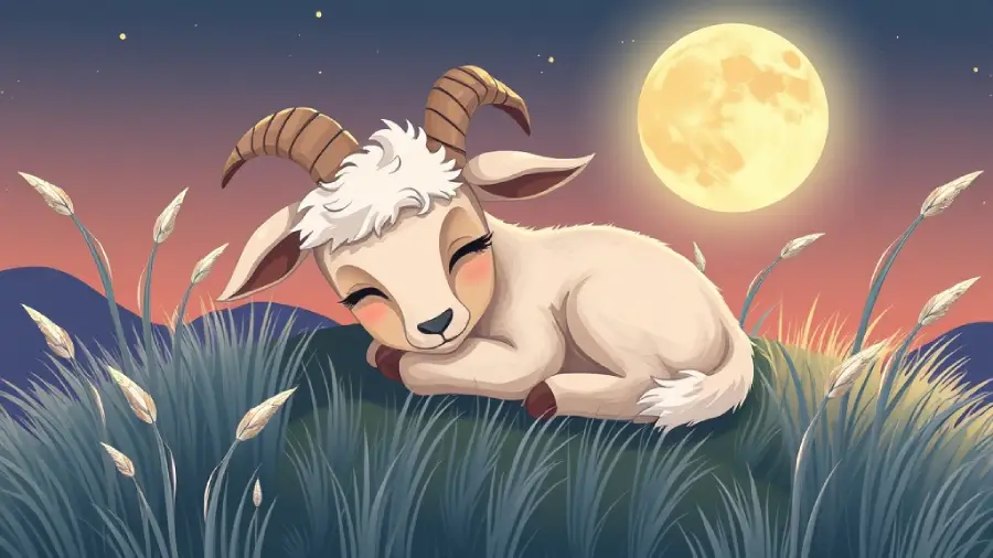 The Goat Who Counted Sleepy Hills – How Gus Found Peace in Pillowtop Ridge and Dreamy Hill