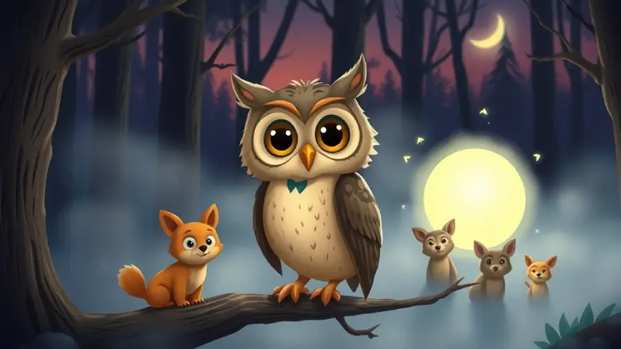 The Owl Who Discovered the Memory Fog – How Orla Helped the Forest Remember What Was Lost