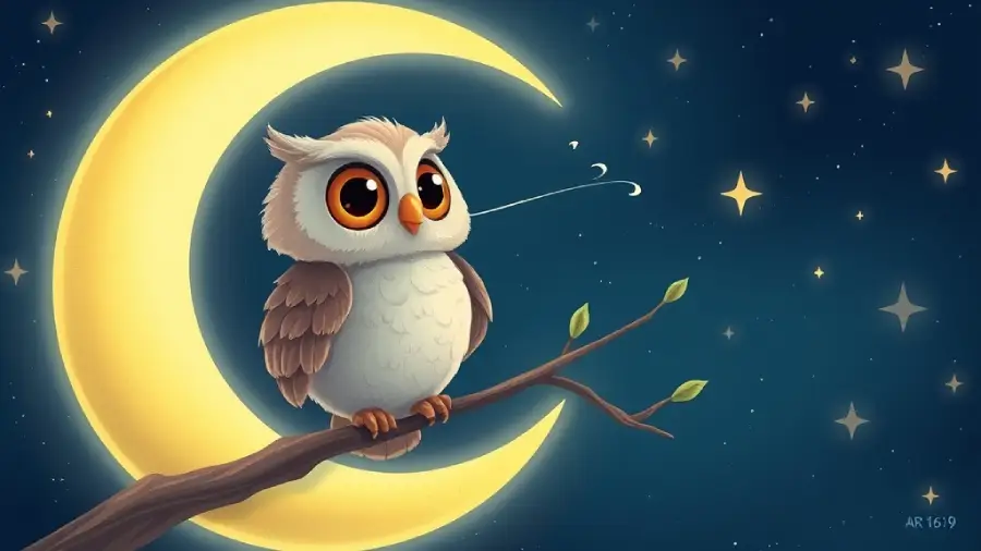 The Owl Who Whistled the Wind to Bed – A Gentle Bedtime Story for Kids