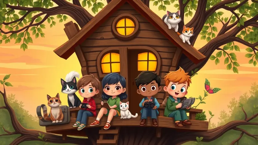 Operation Cat Rescue – A Treehouse Mission to Save the Missing Meows