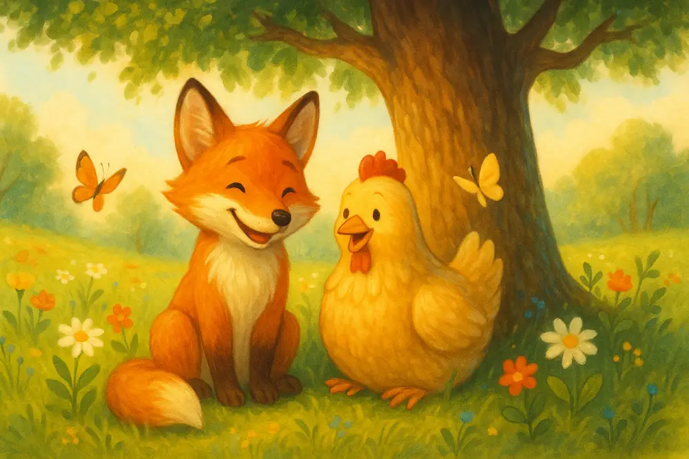 The Fox Who Wanted to Be Best Friends with a Chicken